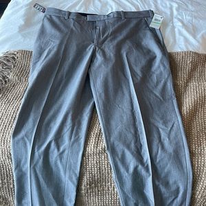 Grey men’s slacks- 34W 32L- Never been worn